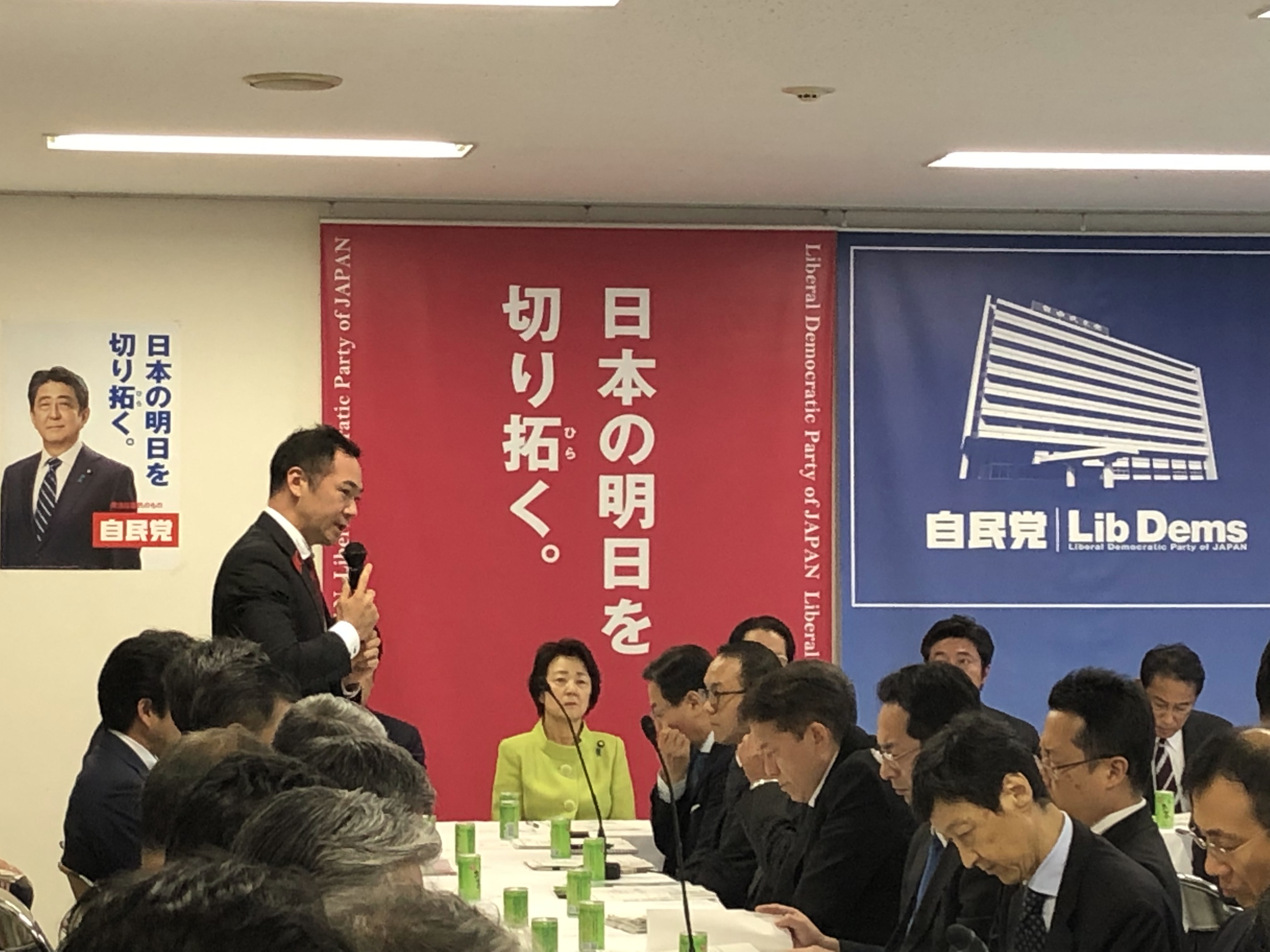 令和元年10月4日 自民党 国防部会・外交部会・安全保障調査会